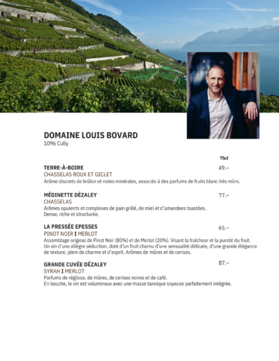 DOMAINE LOUIS BOVARD