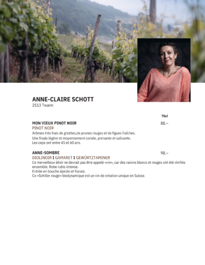 ANNE-CLAIRE SCHOTT