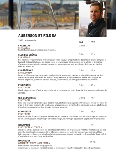 AUBERSON ET FILS SA