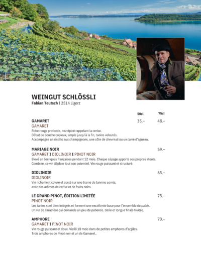 WEINGUT SCHLÖSSLI
